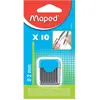 Image de Maped, Mines de crayon, Mines de colle de rechange (10 pcs, 2 mm, H)