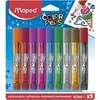 Image de Maped, Colle, Crayons pailletés Color Peps (7280 g, 9.50 ml)