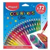 Image de Maped, Écriture + dessin, Carte Kredki Colorpeps Triangles 72 couleurs (72x)