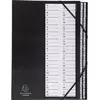 Image de Exacompta, Porte-documents, Fardes de classement avec dos à soufflets (A4, 1 x)