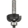 Image de Bosch Professional Zubehör, Tête de fraisage, Fraises à gorge, 8 mm, R1 8 mm, D 28,7 mm, L 13 mm, G 54 mm