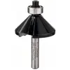Image de Bosch Professional Zubehör, Tête de fraisage, Fraises à chanfreiner/affleurer. 1/4. D1 35 mm. B 13 mm. L 14.