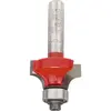 Image de Bosch Professional Zubehör, Tête de fraisage, Fraise à arrondir Expert for Wood, 8 mm, D 25,4 mm, R1 6,35 mm, L 12,7 mm, G 55 mm