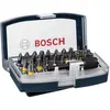 Image de Bosch Professional Zubehör, Embouts, Set d'embouts de vissage (Cruciforme Phillips PH, Cruciforme Pozidriv PZ, Fente de vis, Hexagonal, Torx TX)