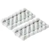 Image de Bosch Home & Garden 2x small replacement microfiber cloths for sVAC, Nettoyeur pour vitres : accessoires, Blanc