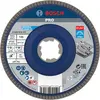 Image de Bosch Professional Zubehör, Abrasifs, PRO X571 Disque à lamelles X-Lock, 125 mm, G120 (120)