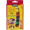 Image de Pebeo, Peinture loisirs créatifs, Tactilcolor Set Découverte 6 Tubes (20 ml)