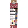 Image de Pebeo, Peinture loisirs créatifs, Set Initiation Deco 6 Flacons Assortis de (20 ml)