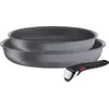 Image de Tefal L3969202, Poêle + casserole, Noir