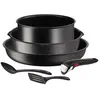 Image de Set 6 pièces Tefal Ingenio Black Stone L3999002 Noir
