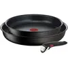 Image de Tefal KOOKSET L7639243, Poêle + casserole, Noir