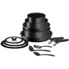 Image de Tefal Ingenio Unlimited Kit de dépannage 13 pièces, Poêle + casserole, Noir