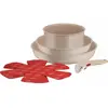 Image de Tefal L7839802, Poêle + casserole, Beige