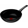 Image de Tefal Poêle à wok Renew Black On 28cm, céramique, Poêle + casserole, Noir