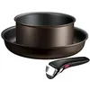 Image de Batterie de cuisine TEFAL Performance Lot de 3 pieces L7869322 Noir