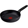 Image de Tefal Poêle à frire Excell Cook 24 cm, compatible avec les spatules métalliques, indicateur de, Poêle + casserole, Noir