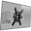 Image de Erard CLIFF 200TW90 Support TV mural pivotant 19-43 pouces (Mur, 30 kg, 19" - 43"), Support mural pour TV, Noir, Argent