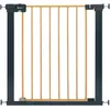Image de Safety 1st, Barrière de protection, - SF1 Easy Close - Metal Wood Effect - 73-80cm, extendable to 136cm (73 - 80 cm)