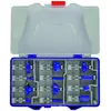 Image de Tivoly, Tête de fraisage, Jeu de fraises   12 pièces   formes variées   tige de 8 mm