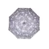 Image de Parapluie 3 sections manuelle Isotoner Dentelle Chantilly