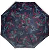 Image de Parapluie 3 sections manuelle Isotoner Feuille Tropicale
