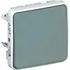 Image de Legrand Plexo55 Interrupteur modulaire à bascule universel arrêt/échange 1 pôle étanche gris 069511, Bouton + interrupteur, Gris