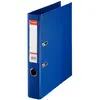 Image de Leitz, Classeur, Classeur en plastique standard, DIN A4, 50 mm, bleu Couverture intérieure et extérieure en film PP (A4, 50 mm, 1 pcs)