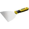 Image de Stanley, Truelle + spatule, Spatule à joints avec embout PH2 (longueur de lame 100 mm, encoche de préhension, lame conique en (10 cm)