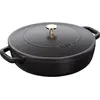 Image de Staub Braiser, Poêle + casserole, Noir