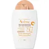Image de Avène, Crème solaire, Fluide solaire minéral teinté SPF 50+. (SPF 50+, 40 ml)