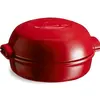 Image de Emile Henry EH348417 Cheese Baker - Grand Cru, Caquelon, Rouge