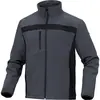 Image de Delta Plus, Veste de travail, Veste de travail, élasthanne, polyester Noir/gris, taille S (S)