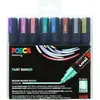 Image de Posca, Marqueur, Marqueur PC-5M pointe ogive (8x)