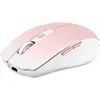 Image de T'nB TNB Souris rechargeable rose (Filaire, Sans fil), Souris, Blanc, Pink