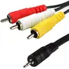 Image de D2 Diffusion C ble Jack3,5mm m le/3RCA m le 1m50 (1.50 m, Câble AUX, Câbles Cinch), Câble audio
