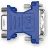 Image de D2 Diffusion Adaptateur compatible DVI-I mâle vers VGA femelle (D-sub DE-15) (Bleu) (VGA), Adaptateur données + vidéo, Bleu
