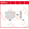Image de TRW Lucas MCB54 Remblokken