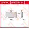 Image de TRW Lucas MCB602 Remblokken