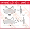 Image de TRW Lucas MCB615 Remblokken