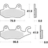 Image de TRW, Plaquettes de frein, (Metal fritte)