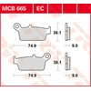 Image de TRW Lucas MCB665 Remblokken