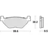 Image de TRW, Plaquettes de frein, (Metal fritte)