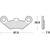 Image de TRW, Plaquettes de frein, (Metal fritte)