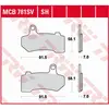 Image de TRW, Plaquettes de frein, (Metal fritte)