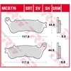 Image de TRW, Plaquettes de frein, (Metal fritte)