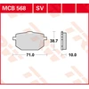 Image de TRW Lucas MCB568 Remblokken