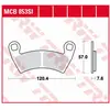 Image de TRW, Plaquettes de frein, (Metal fritte)