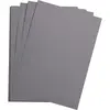 Image de Clairefontaine, Papier à bricolage, Etival Color paquet 24F 50x65cm 160g - Gris foncé (160 g/m², 30x)