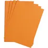 Image de Clairefontaine, Papier à bricolage, Etival Color paquet 24F 50x65cm 160g - Orange (160 g/m², 27x)