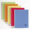 Image de Clairefontaine, Cahier + bloc-notes, Linicolor Fresh (A1, Quadrillé, Couverture souple)